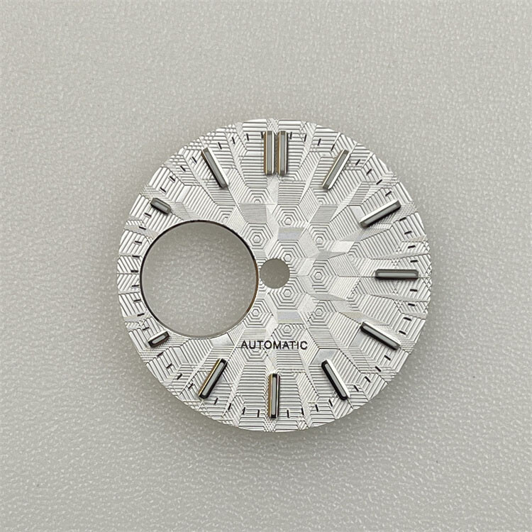 28.5MM Green Luminous Mechanical Watch Dial for NH34/NH38 Movement Accessories