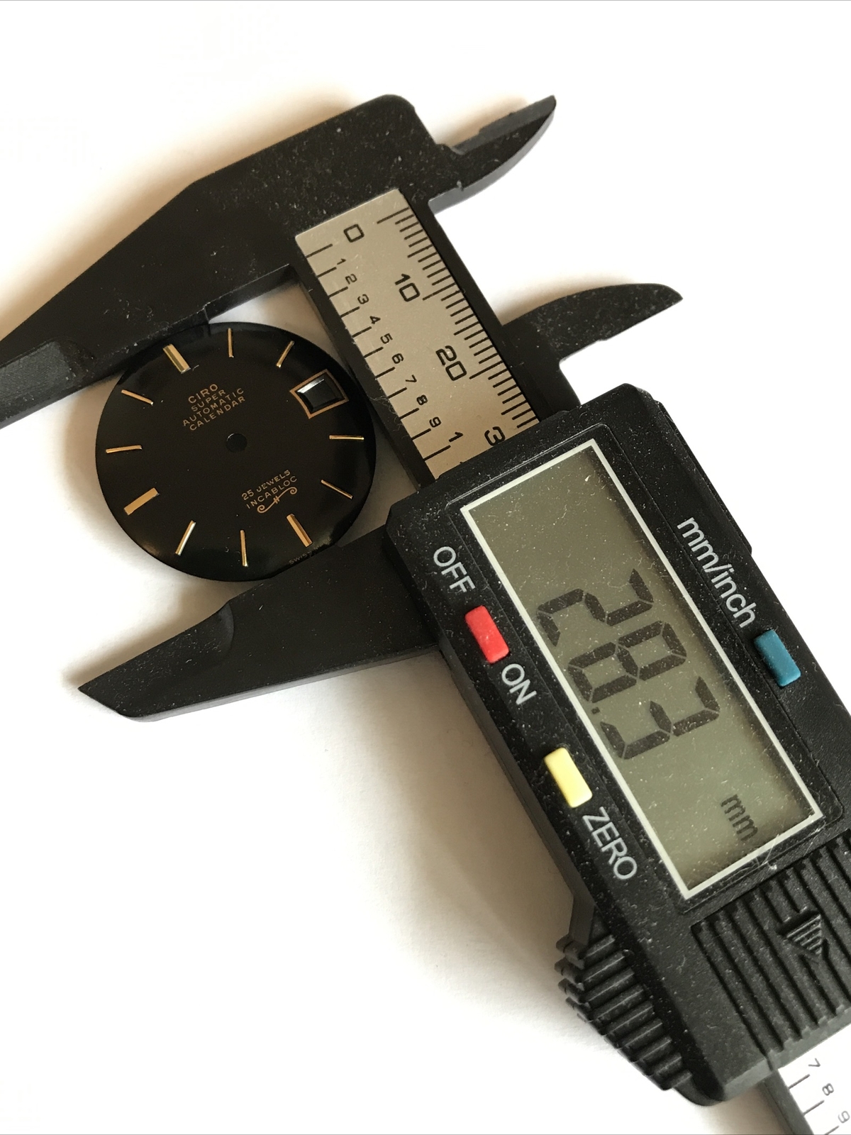Ciro Dial watch 28.3 mm Swiss made parts Part repair