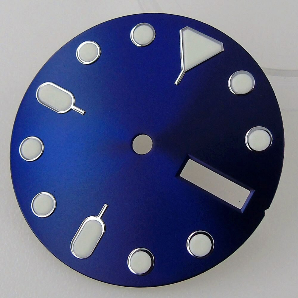 28.5mm Watch Dial Face Fit NH36/NH36A Automatic Movement 3/4 o’clock Luminous