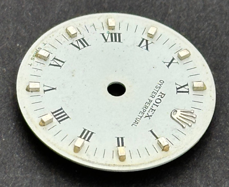 Vintage Rolex Ladies Oyster Perpetual Watch Dial For 24mm No Date
