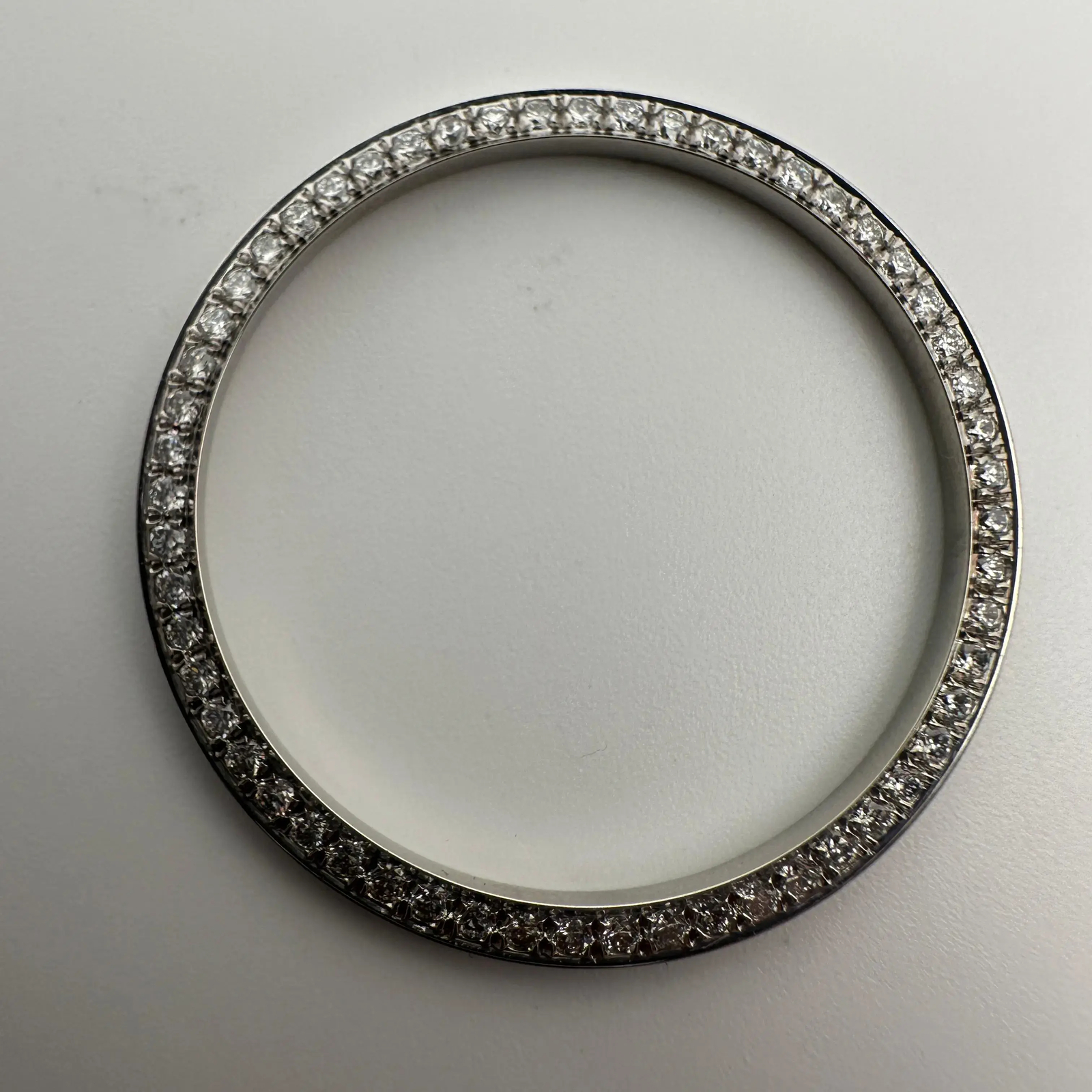 Custom Alloy Bezel Lab Diamonds 1.10ct for 36mm Datejust Model