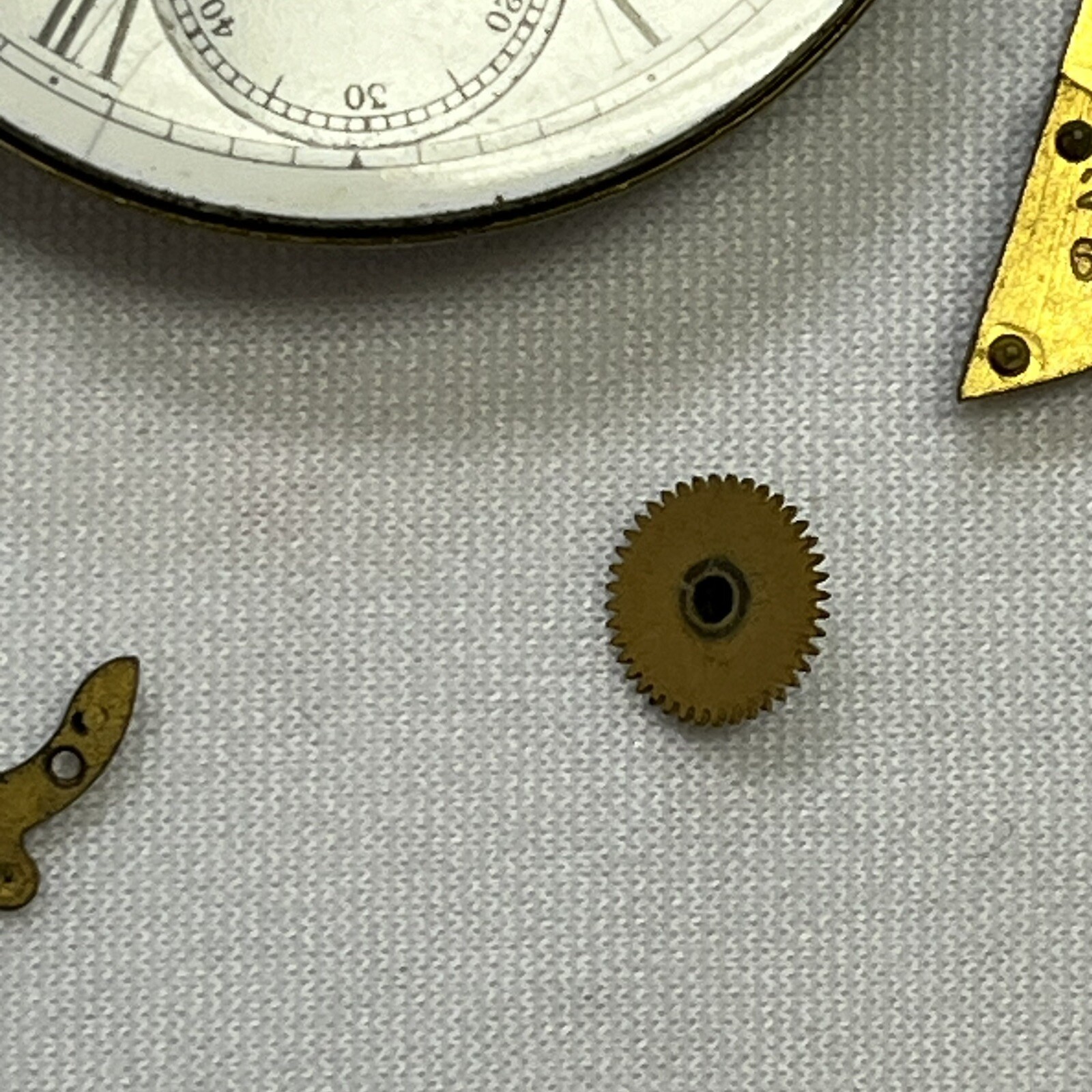Vintage Pocket Watch Movements Dial Face American Waltham Watch Co. (#5)