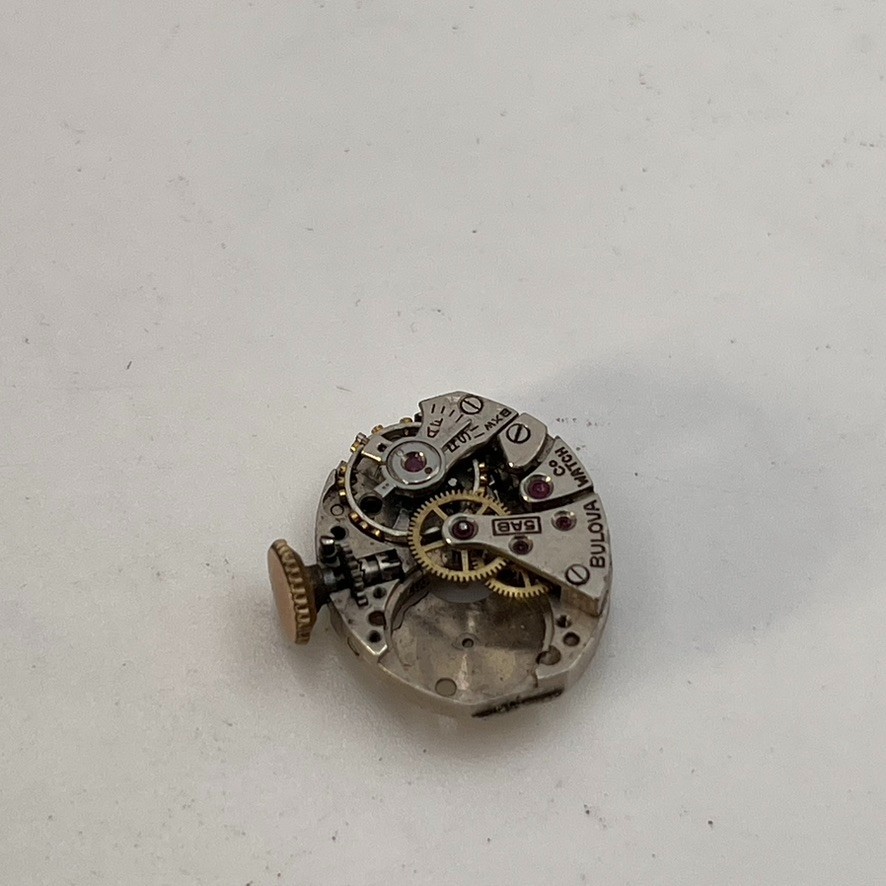 Vintage Lot Of 7 Mechanical Watch Movements For Repair Bulova Grant Steampunk