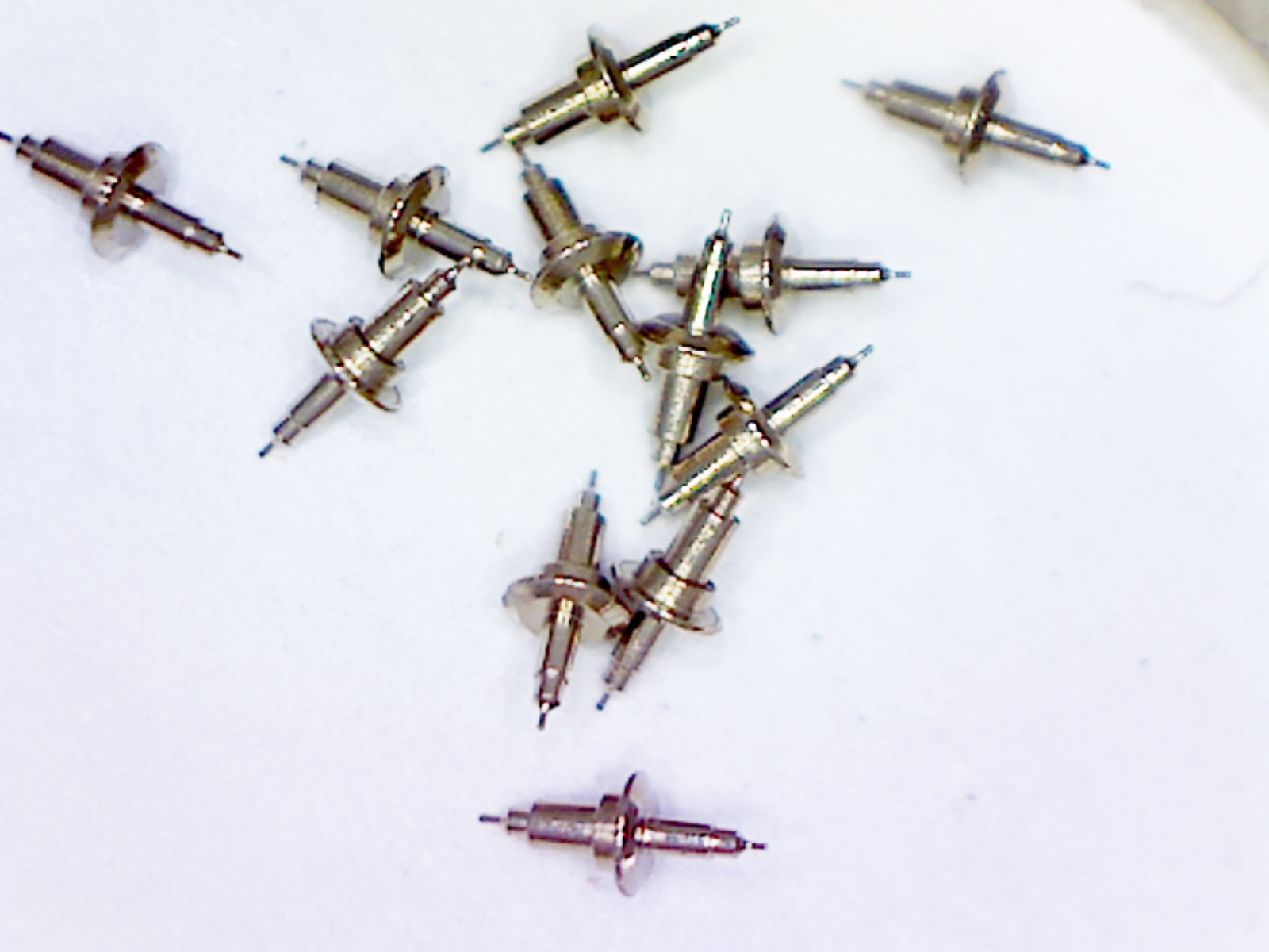 AS1320INCA KURTH 21-011 ROLEX TUDOR 1410 (and more) BALANCE STAFFS 12 PIECES