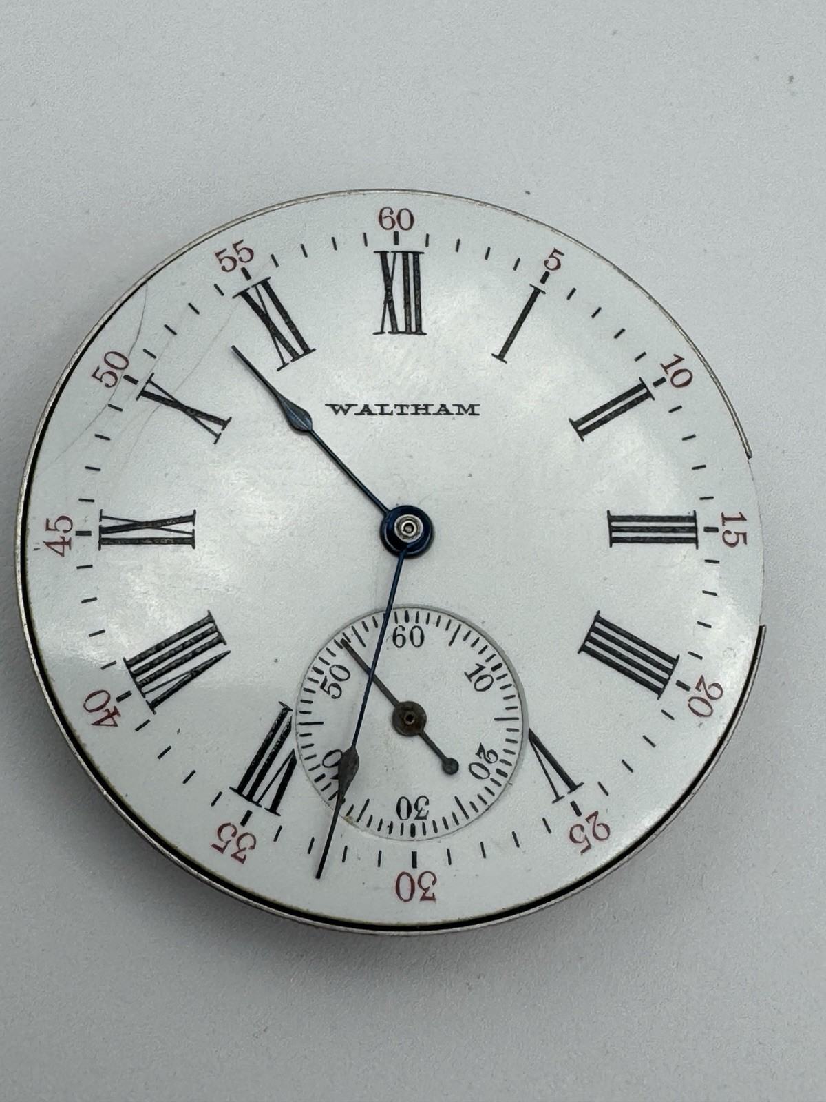 Vintage Lady Waltham 6s 16J Model 1890 Pocket Watch Movement For Parts Or Repair