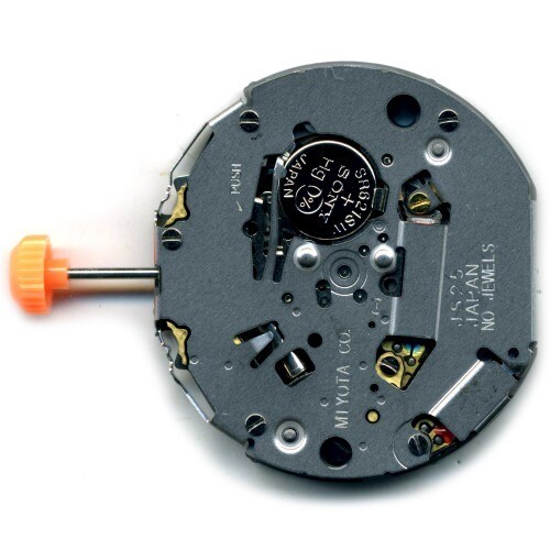 For MIYOTA JS25 Quartz watch movement Date At 6′ Japan Made replace repairs