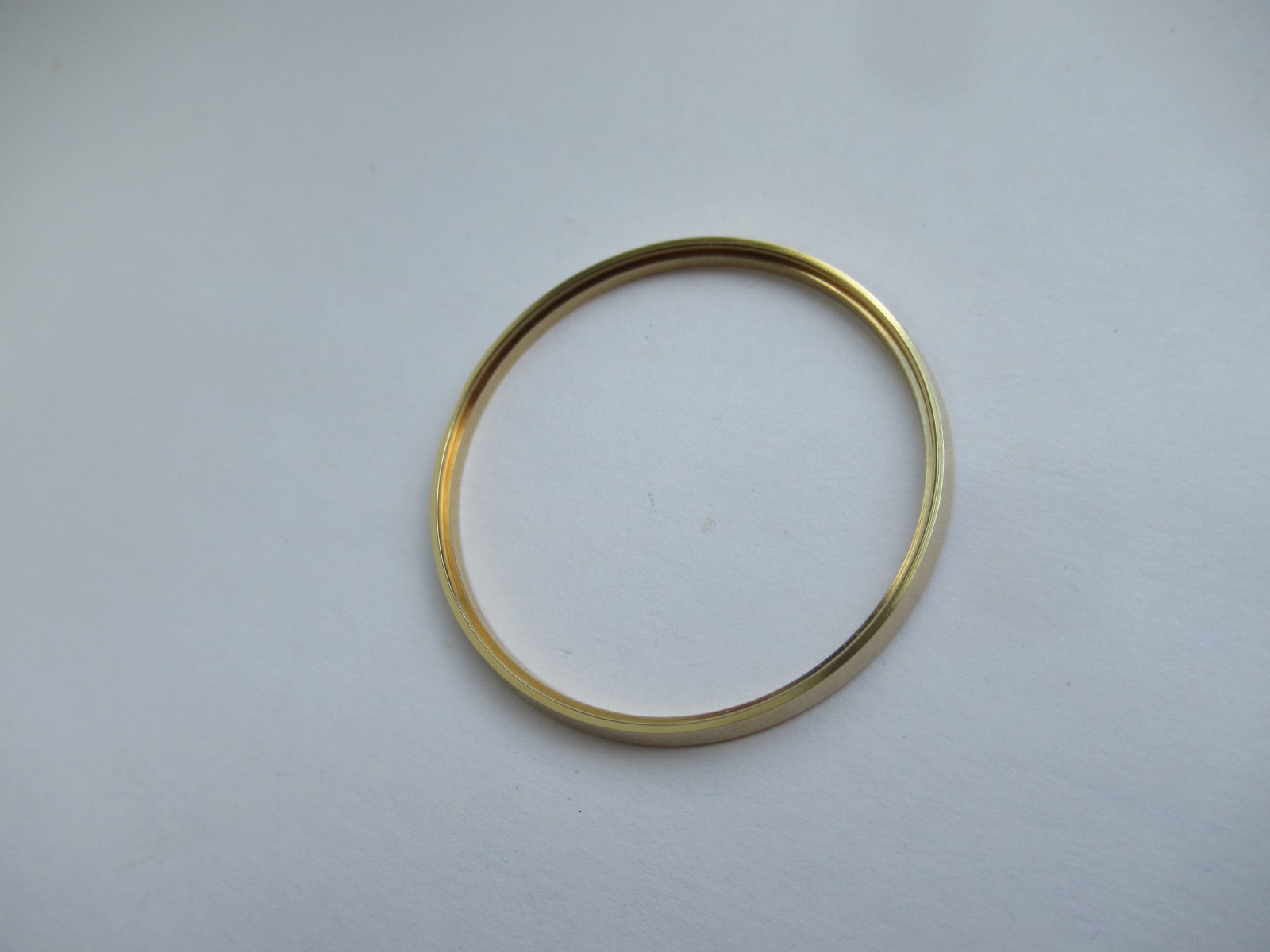 Genuine Seiko Bezel Bell Matic 4006-6041 Gold Bezel Part 83369031 New Old Stock