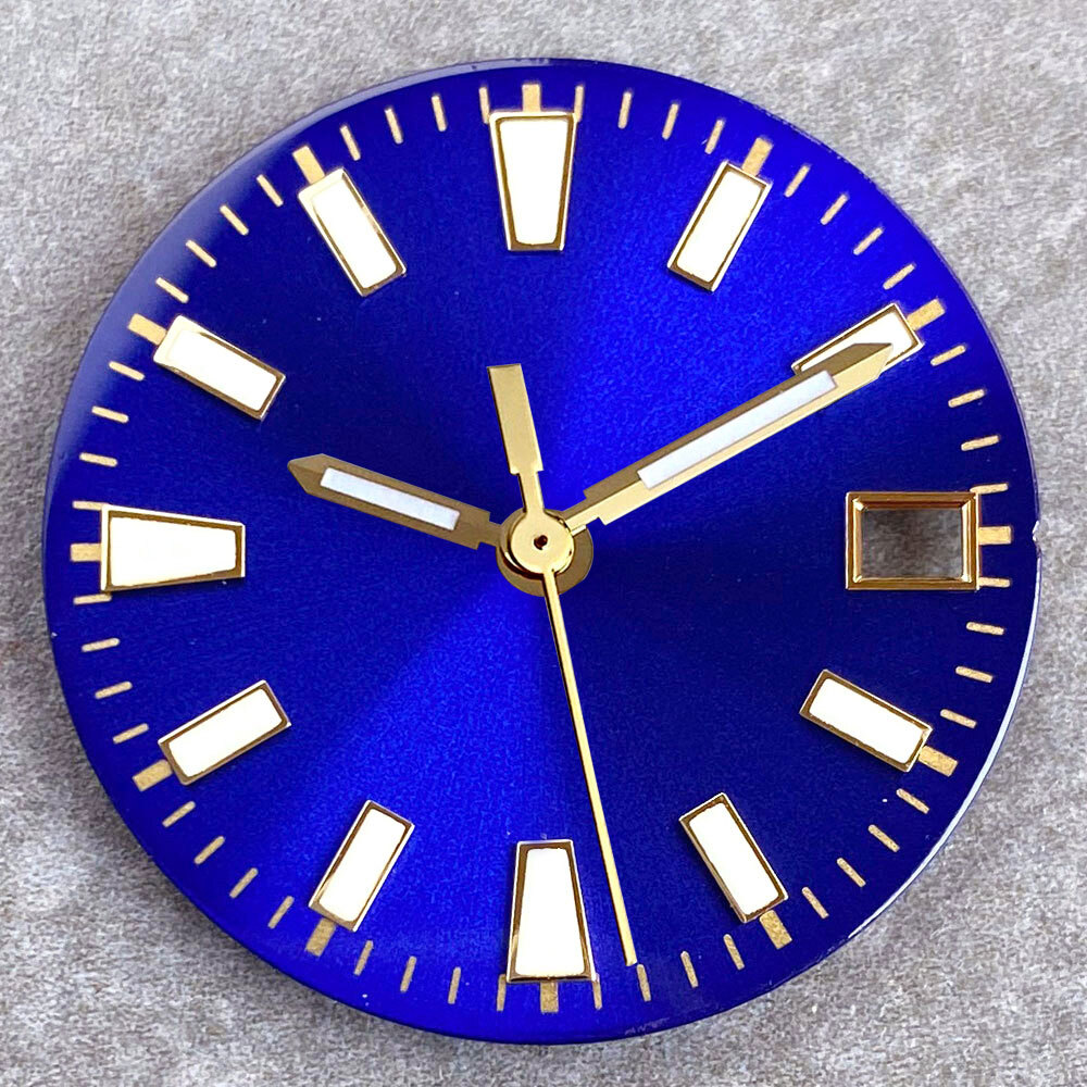 29mm Watch Dial Face Luminous Fit NH35 NH35A NH36A Sunburst Green Black Blue