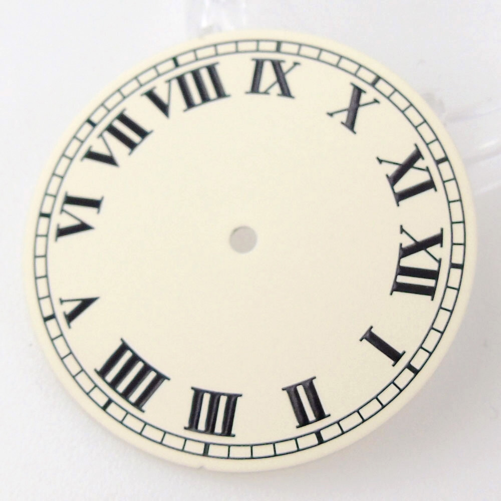 33.5mm Arab Number Watch Dial Face Green Luminous Fit NH35 NH36 ETA2824 PT5000