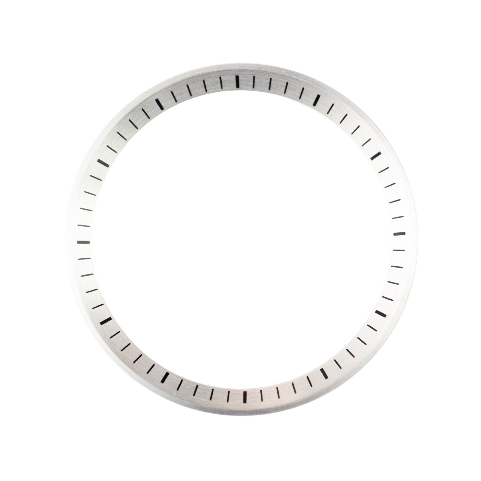 C0213 SKX013 Chapter Ring – Brushed Silver with Marker