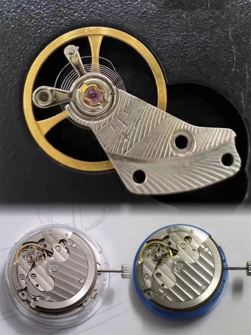 For Tianjin T17 Movement Balance Wheel with Clamp T1731 Mechanical Balance Wheel