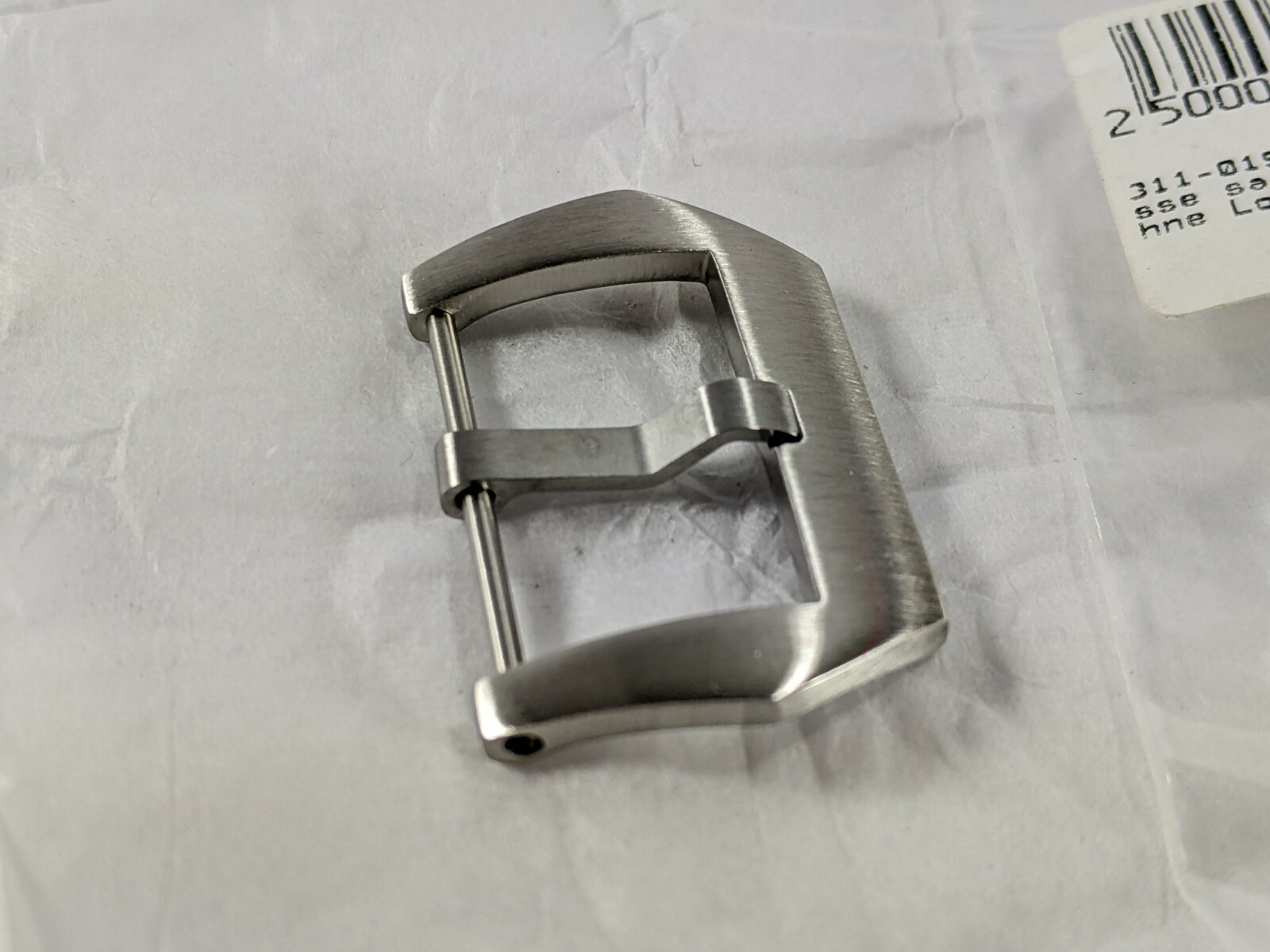 Steinhart 24 mm PRE-V buckle Hardware satined without logo stainless steel L316