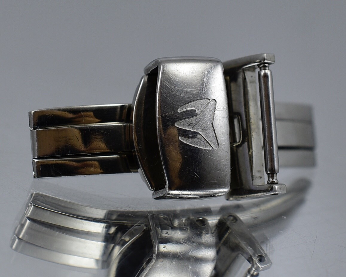 Women’s TechnoMarine Watch Folding Clasp Buckle Stainless Steel Authentic