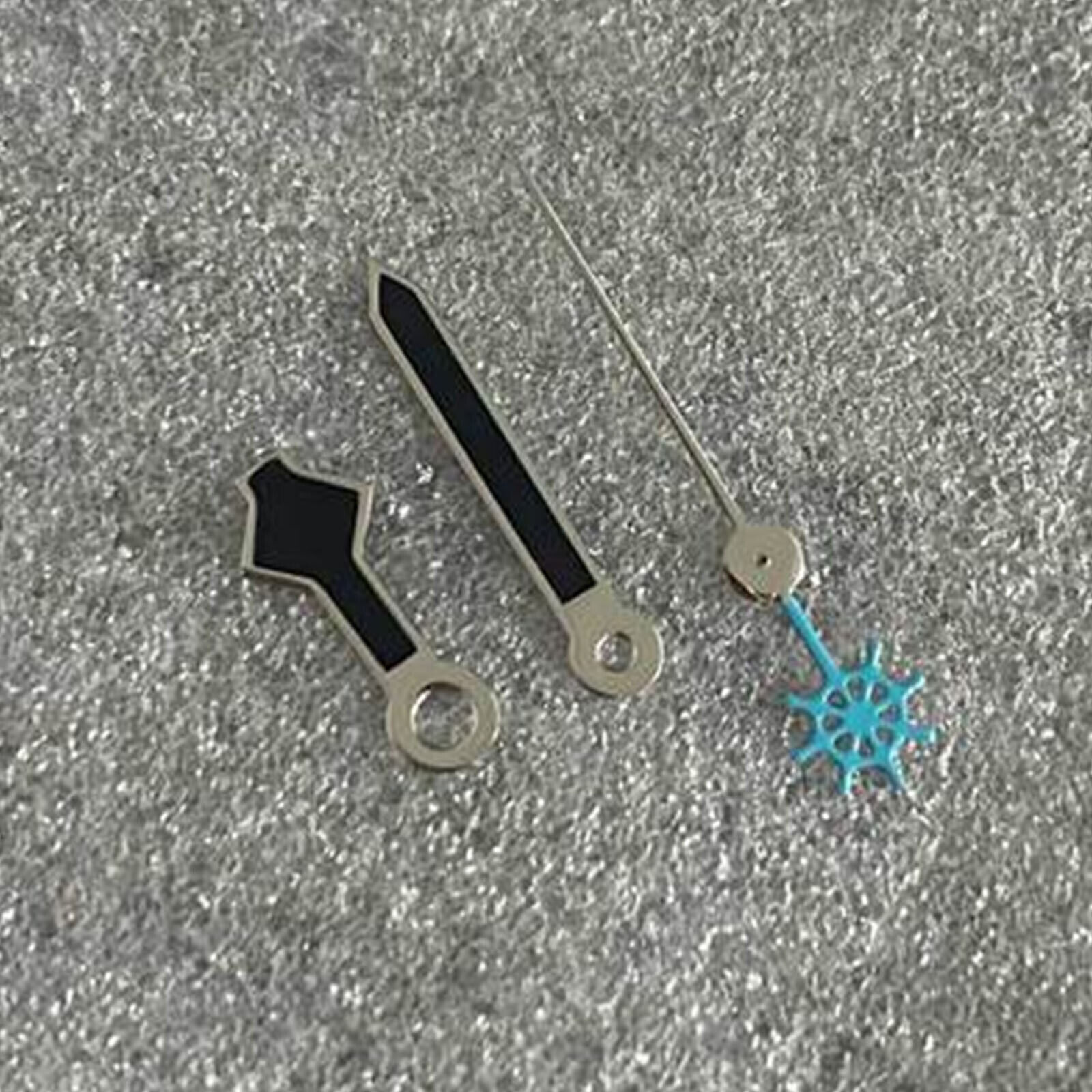 Silver Second Hands No Luminous Watch Pointer for NH35/NH36/4R/7S Watch Movement