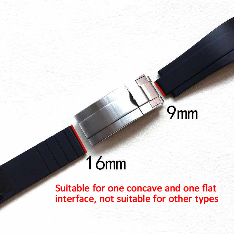 Watch Part 16*9mm Folding Buckle for ROLEX Daytona Submariner Yacht – Master