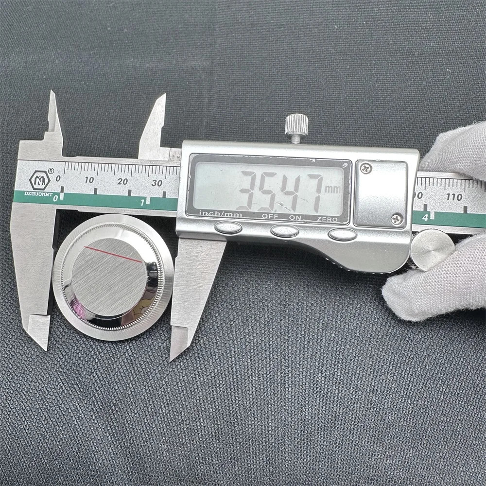Watch Back Cover Stainless Steel Plating For 39mm & 40mm SUB Cases