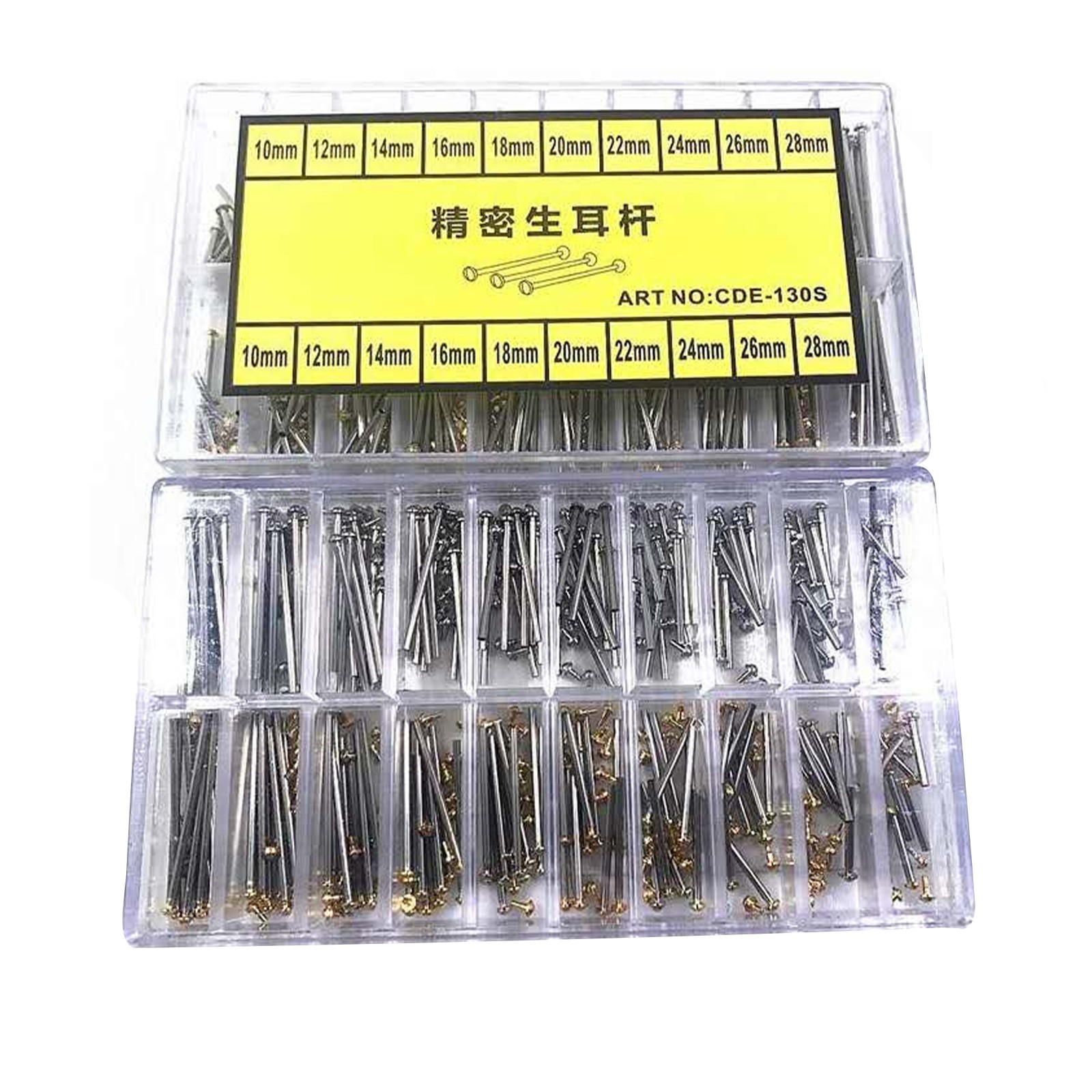 Watch Spring Bar Tubes Pressure Lug Type for Ceramic Steel Band 1.3mm Diameter