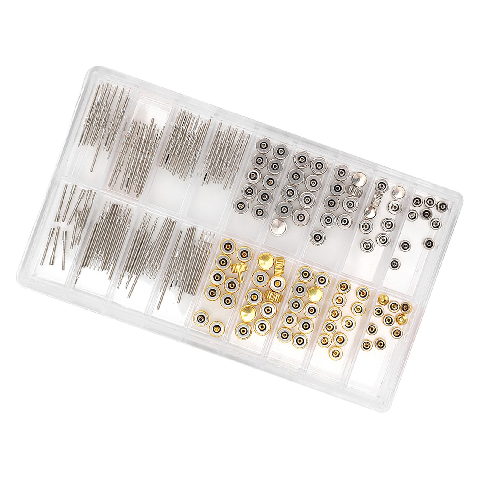 Watch Stem Extender + Crowns Accessory Repairing Replacement Tool Kit With B NEW