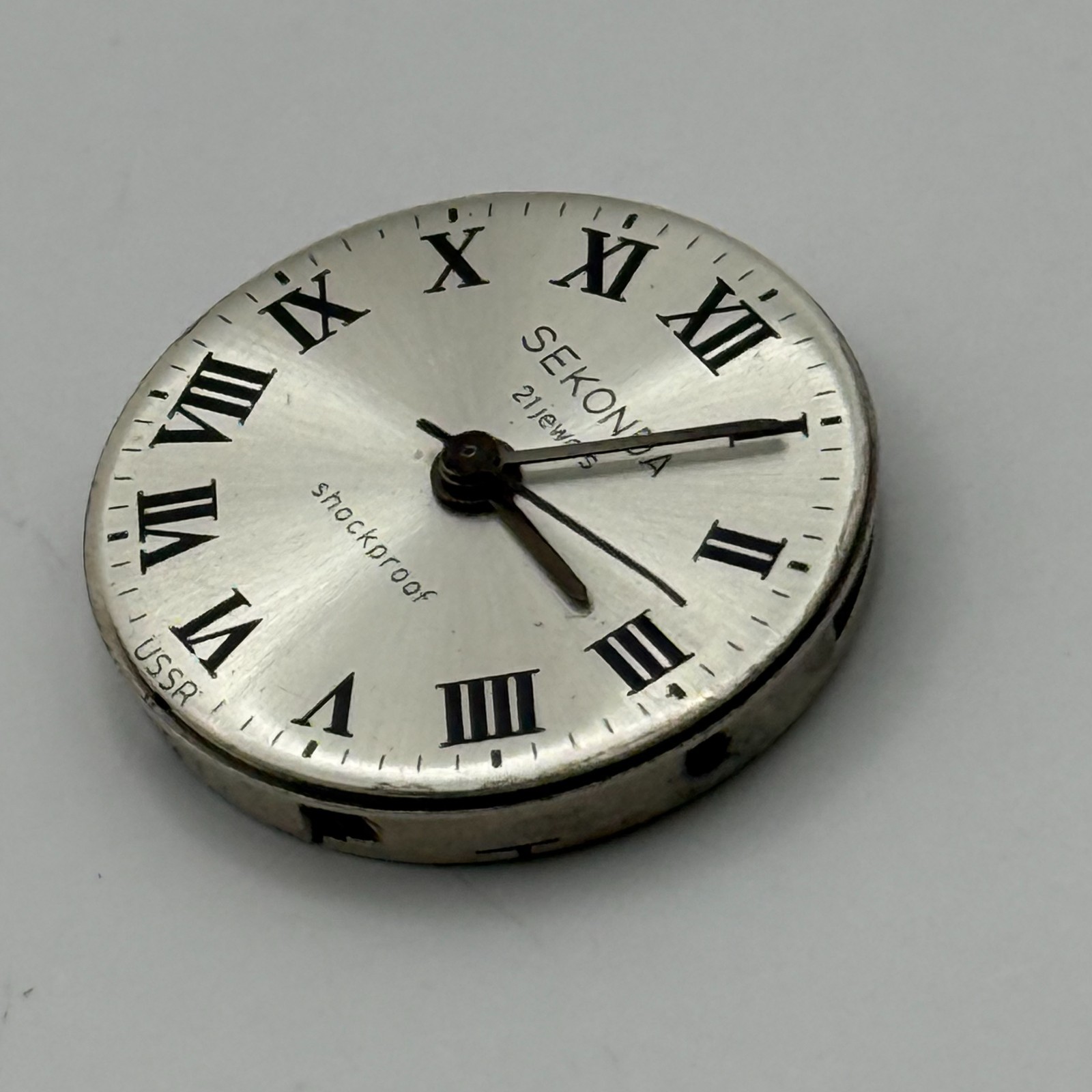 Sekonda Watch Movement 21 Jewels Shockproof Manual Wind Parts Repair 19.9mm