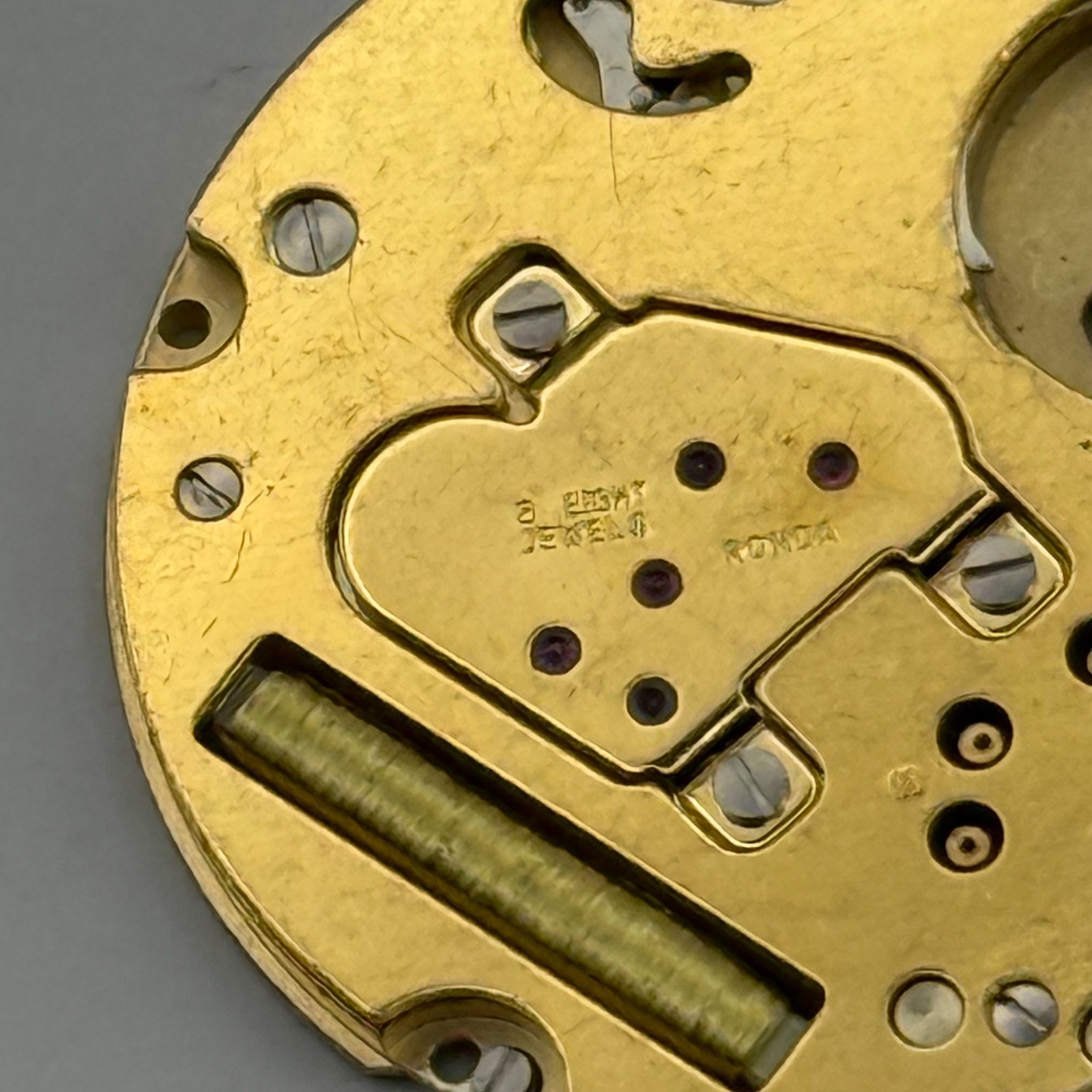 Ronda 1006 Watch Movement Quartz Swiss 8 Jewels Vintage Parts Repair 23.8mm