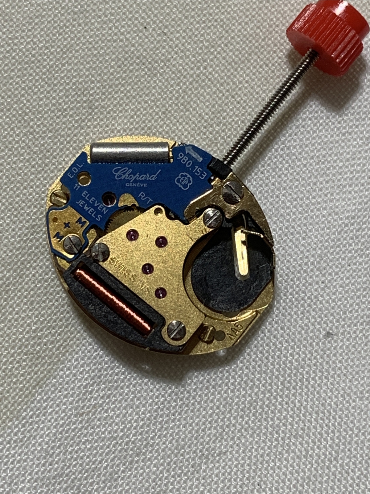 Chopard ETA 980.153 Quartz Watch Movement 11 Jewels Authentic Swiss Made