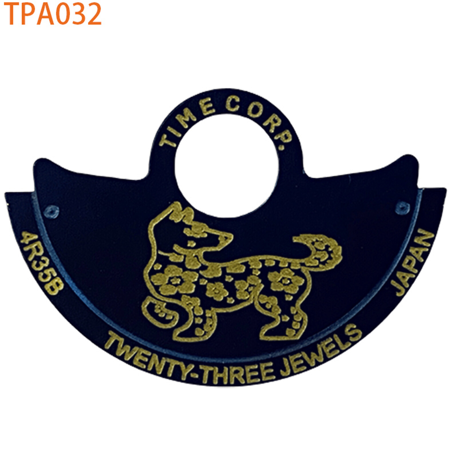 Zodiac Series Metal Sheet Automatic Hammer Patch for NH35 to 4R35B Movement Part