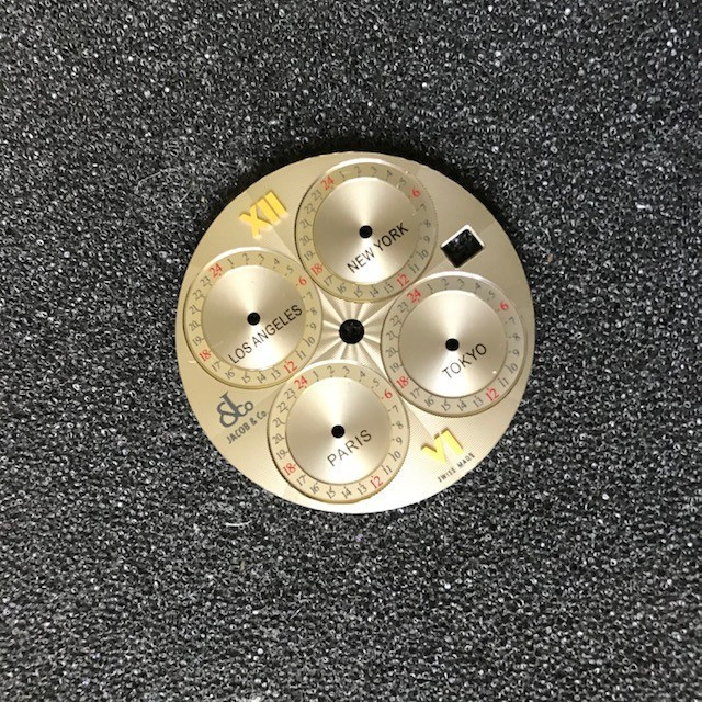 Jacob & Co Five Time Zone Dial Limited edition NOS 40mm diameter