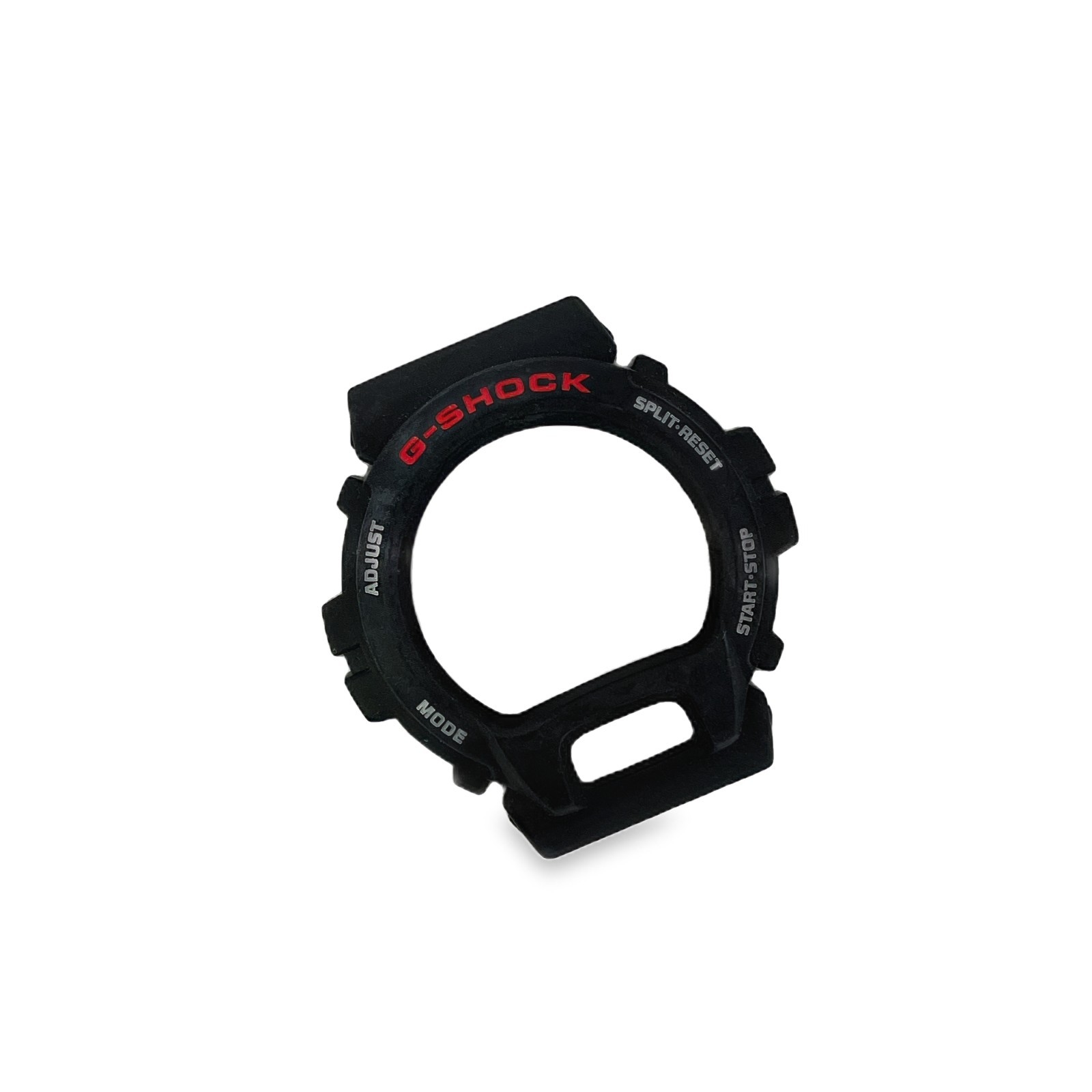 Genuine Casio G-SHOCK DW-6900 Bezel – Black Resin Case Cover w/ Red Logo OEM