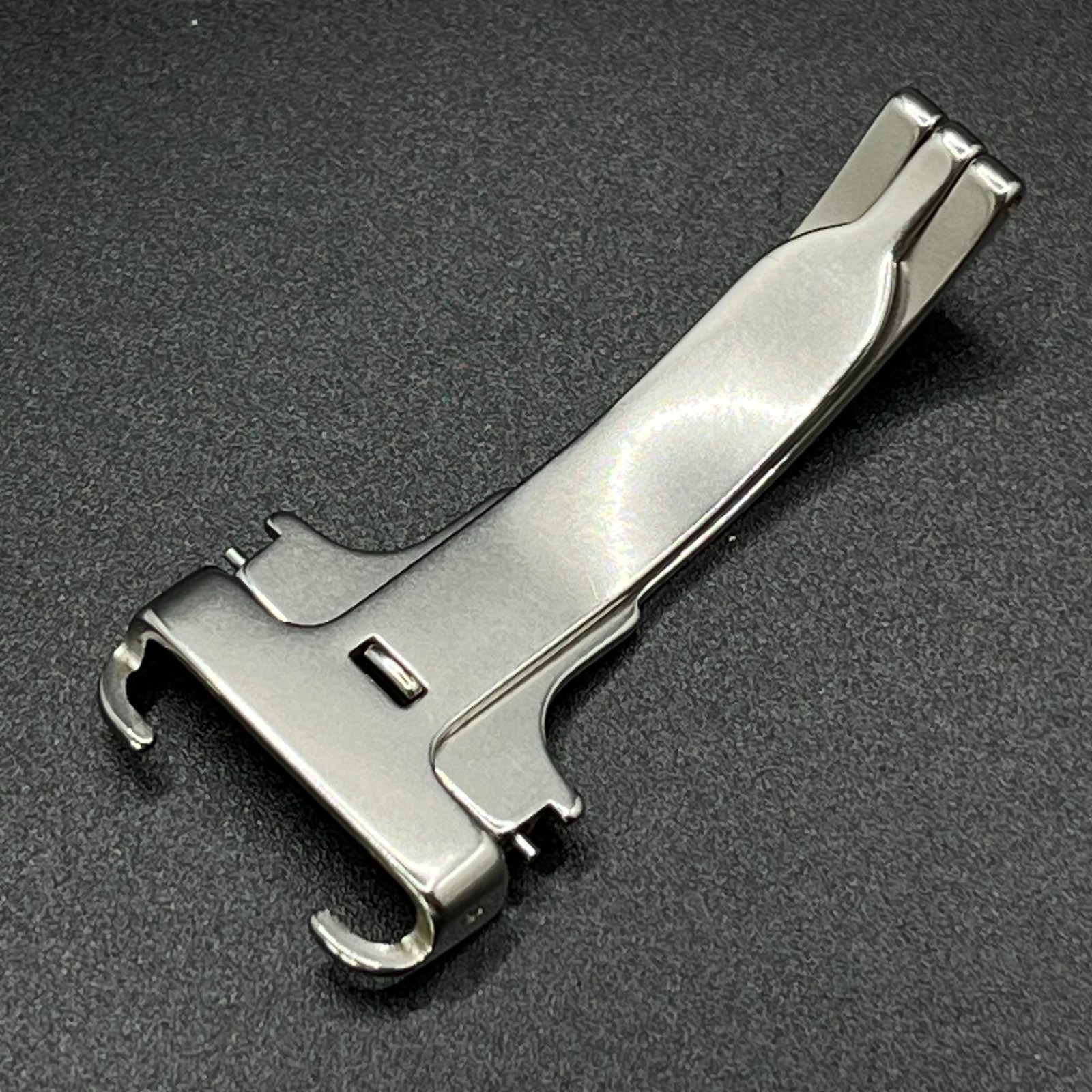 Genuine Cartier Stainless Steel Deployment Buckle Clasp 17.5mm Watch Parts