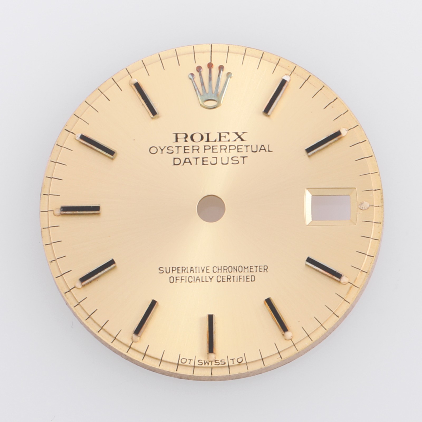 Rolex Lady Datejust 26mm Champagne Stick Dial TSwissT 6917 69173 69178 #J53