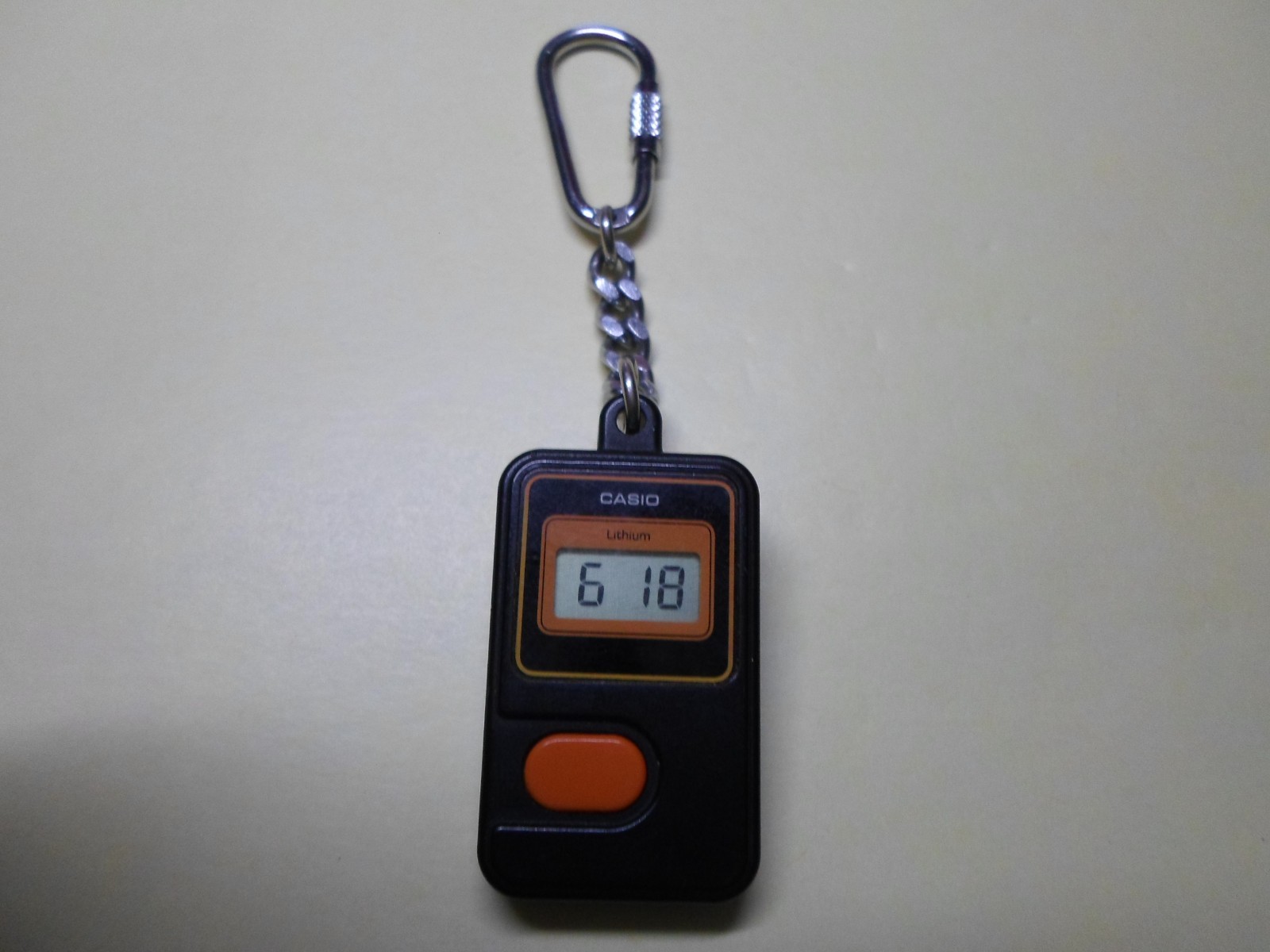 CASIO 192 WATCH – TK-3 WITH LIGHT – KEYCHAIN – WORKING – GADGET
