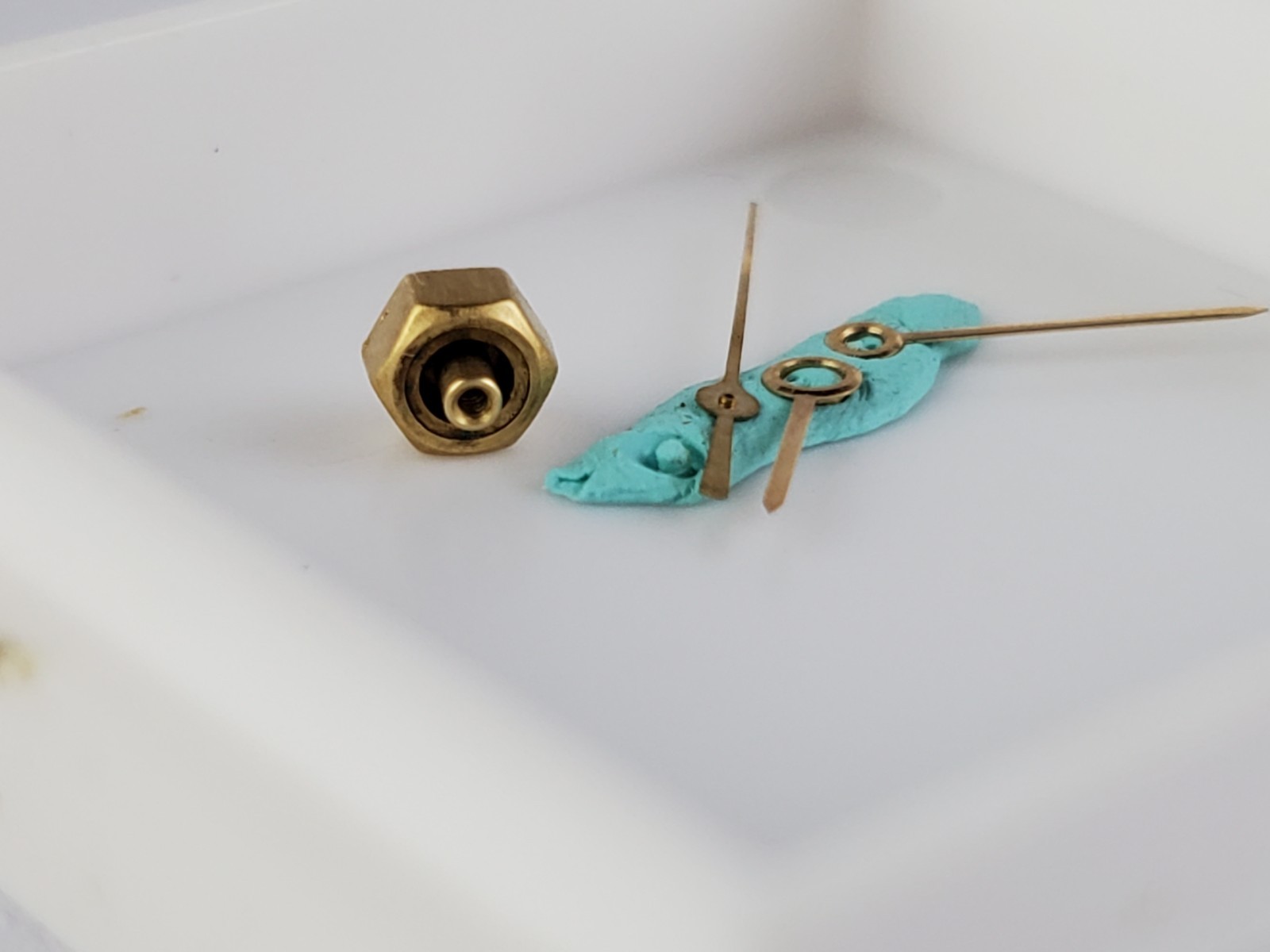 Audemars Piguet Parts watch hands + Crown Gold