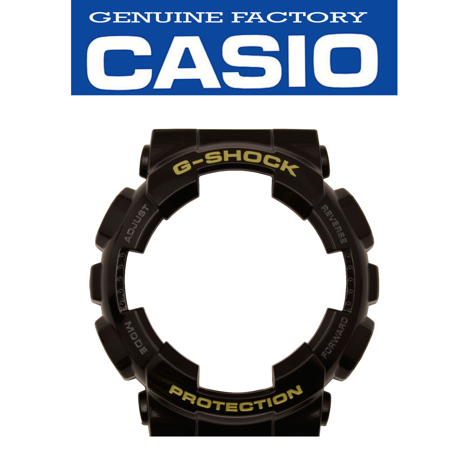 Genuine CASIO G-SHOCK Watch Band Bezel Shell GD-100GB-1Glossy Black Cover