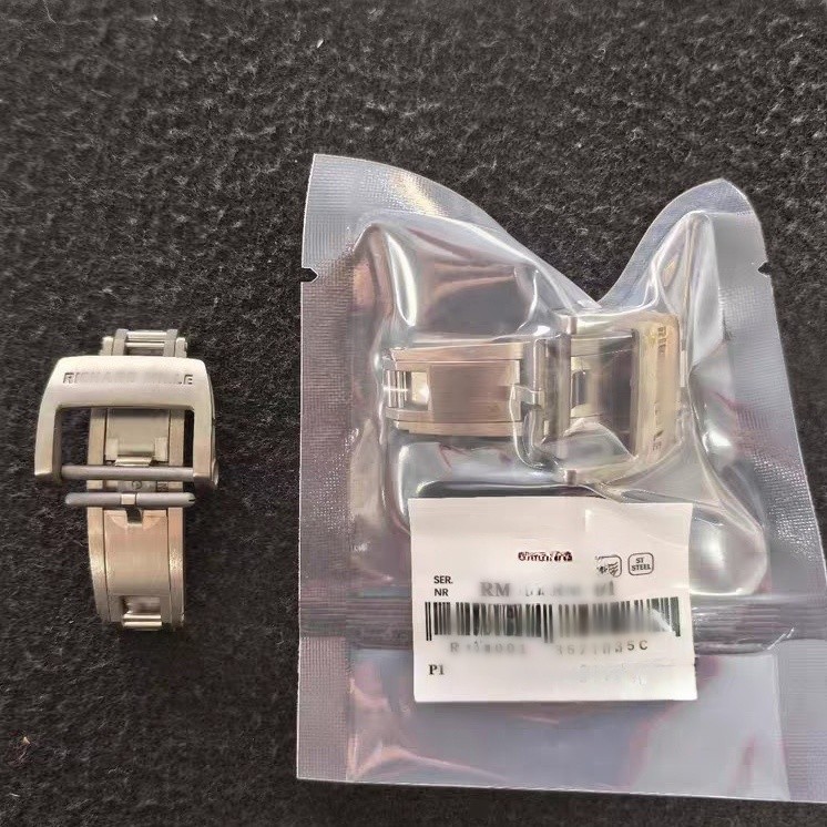 18mm Titanium Alloy Butterfly Clasp For Richard Mille RM011 035 055 Watch Strap