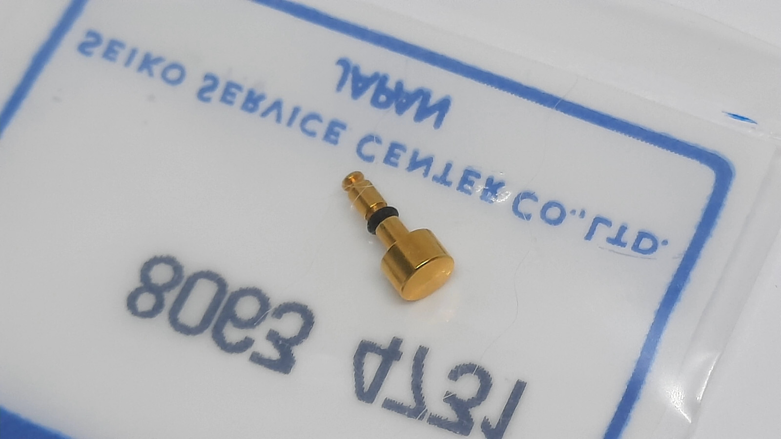 NOS Seiko / Pulsar 80634731 Gold Color Push Button for V011-0010, V041