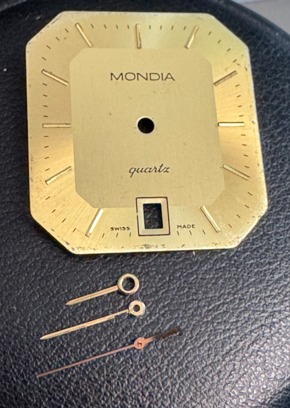Mondia eta 555412 22.9×24.95 dial; 120/70/20 gold plated hands