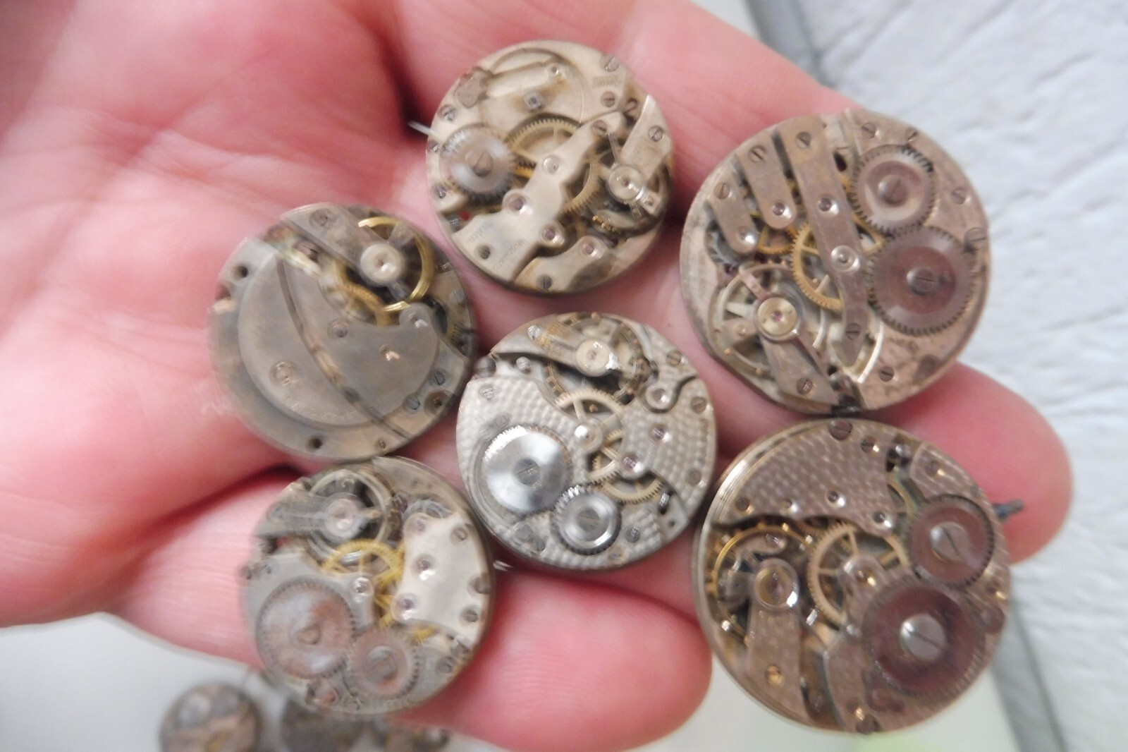 Uhr-Werke, 36 old mechanism watches for mechanic wristwatches, brands