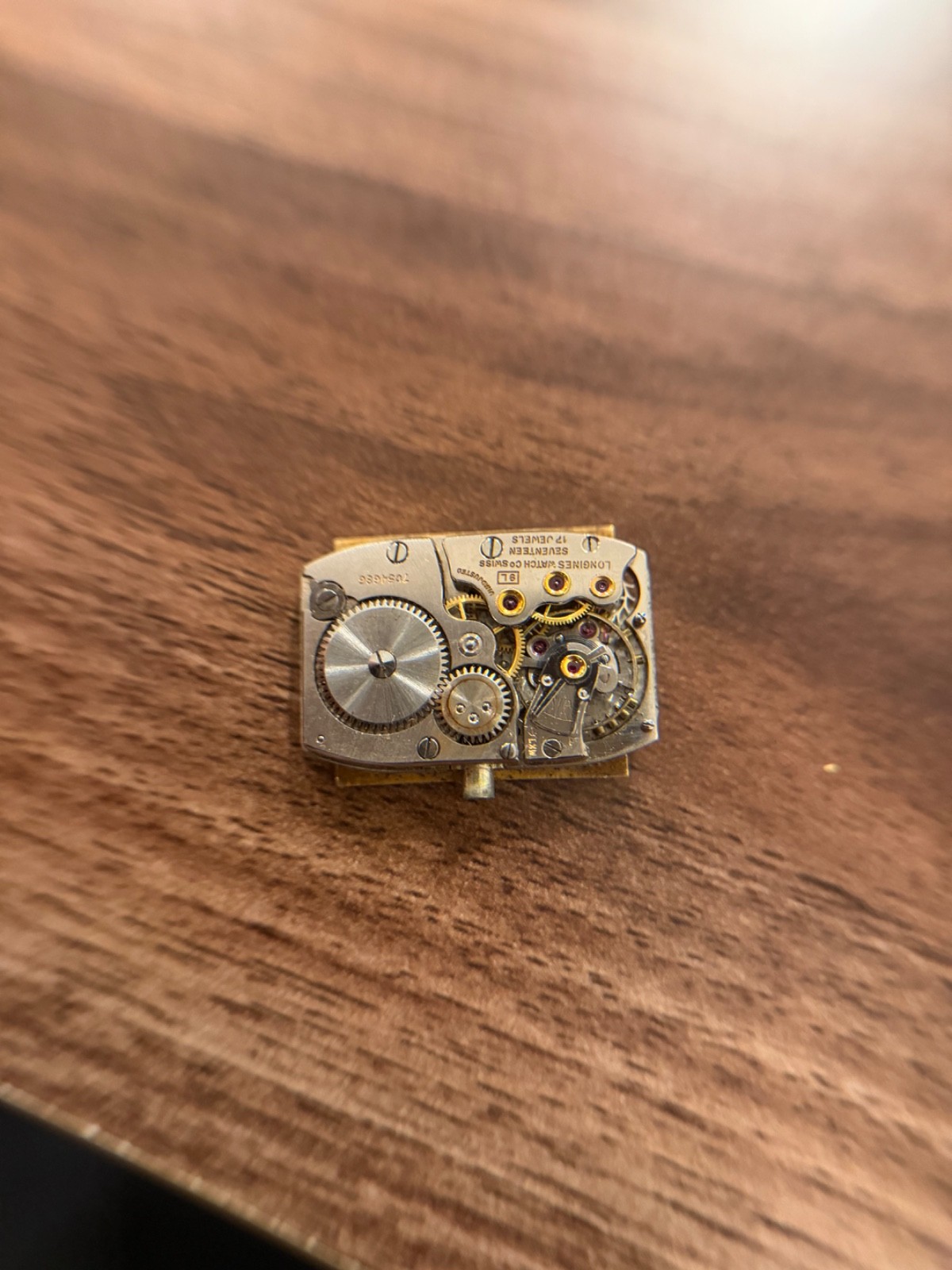 Longines 9L 17 Jewels Wristwatch Movement