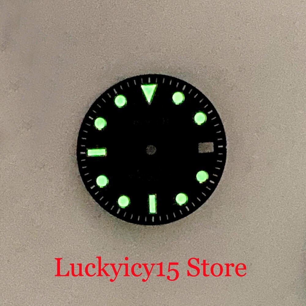 29MM Fit NH35A NH36A Movement Automatic Men Black/Blue/Green/Red Watch Dial