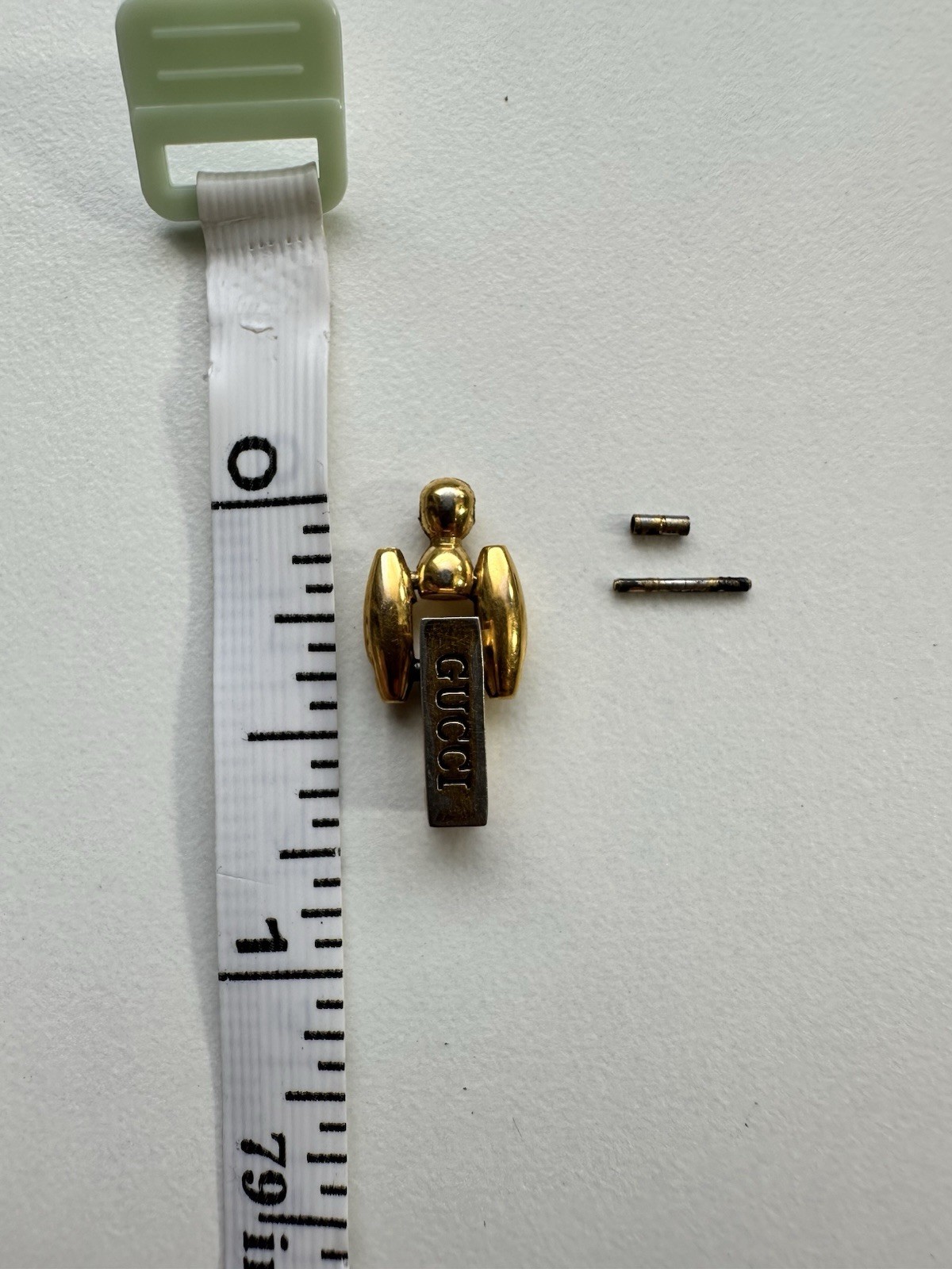 Gucci Bezel Watch 1100,1200,11/12 Rice Link Buckle Clasp/Foldover Clasp