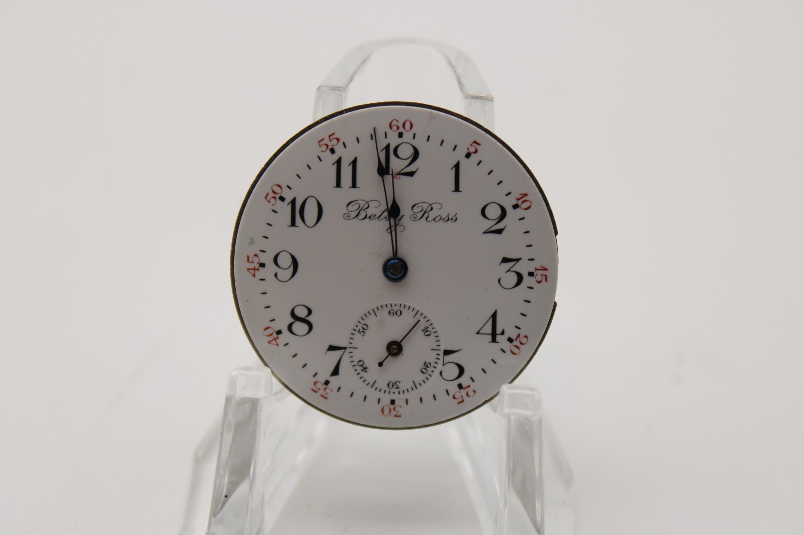 BETSY ROSS POCKET WATCH MOVEMENT 874604 29mm (LH)