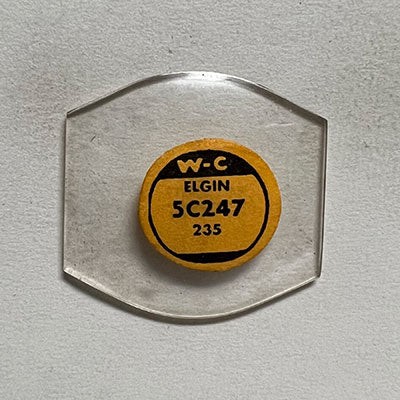 ELGIN : LEGIONNAIRE – Tonneau 24.7mm x 23.5mm