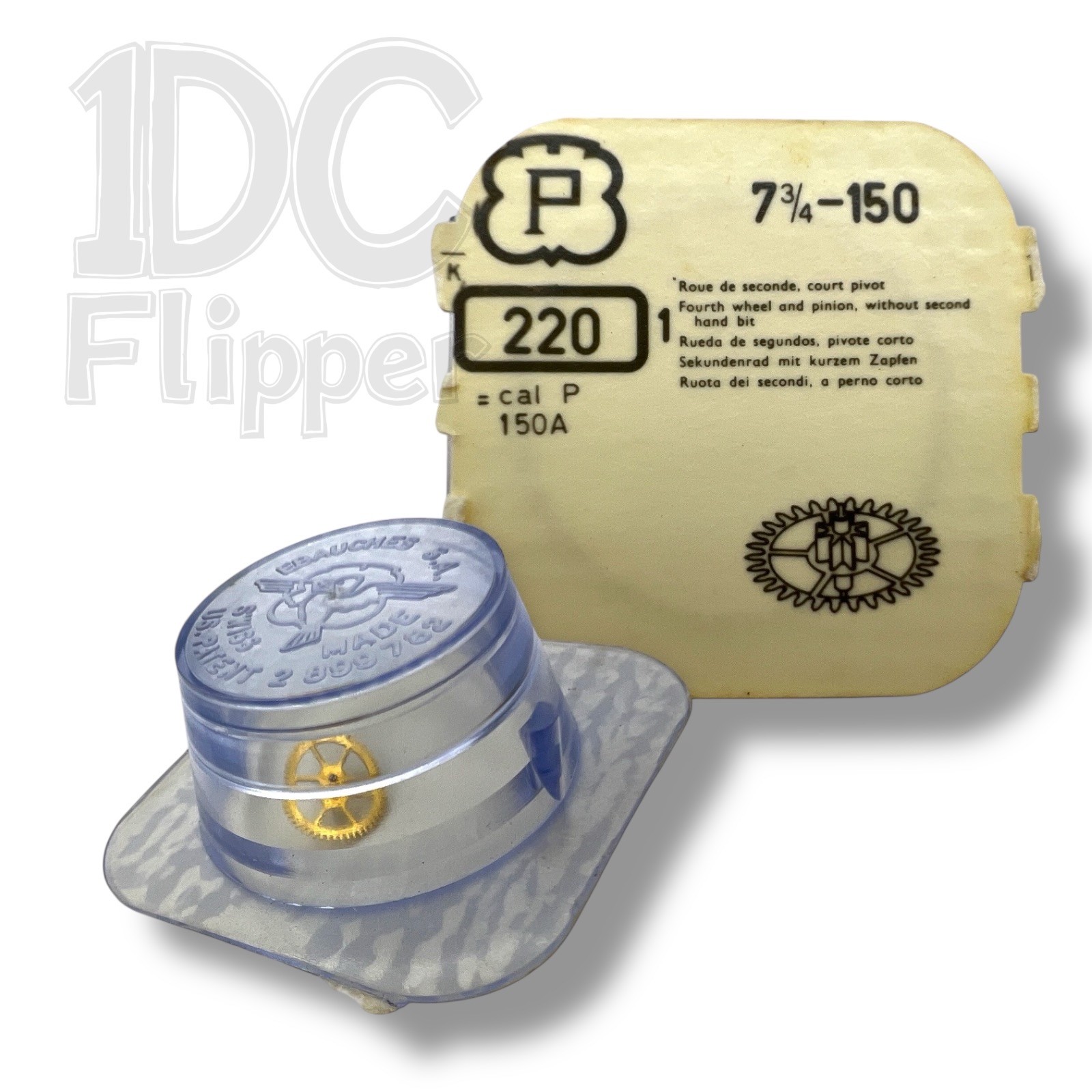 Peseux 150 Fourth Wheel 220/326 NOS Fits Benrus AP, PES 151, Read!