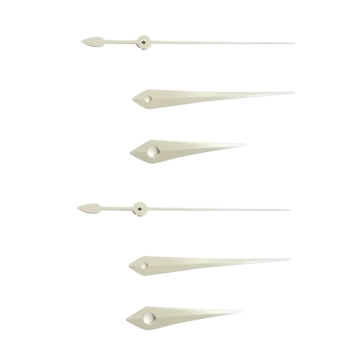 2 Set Watch Hands Needles Replacement Parts For ETA F06.111 T063 Movement