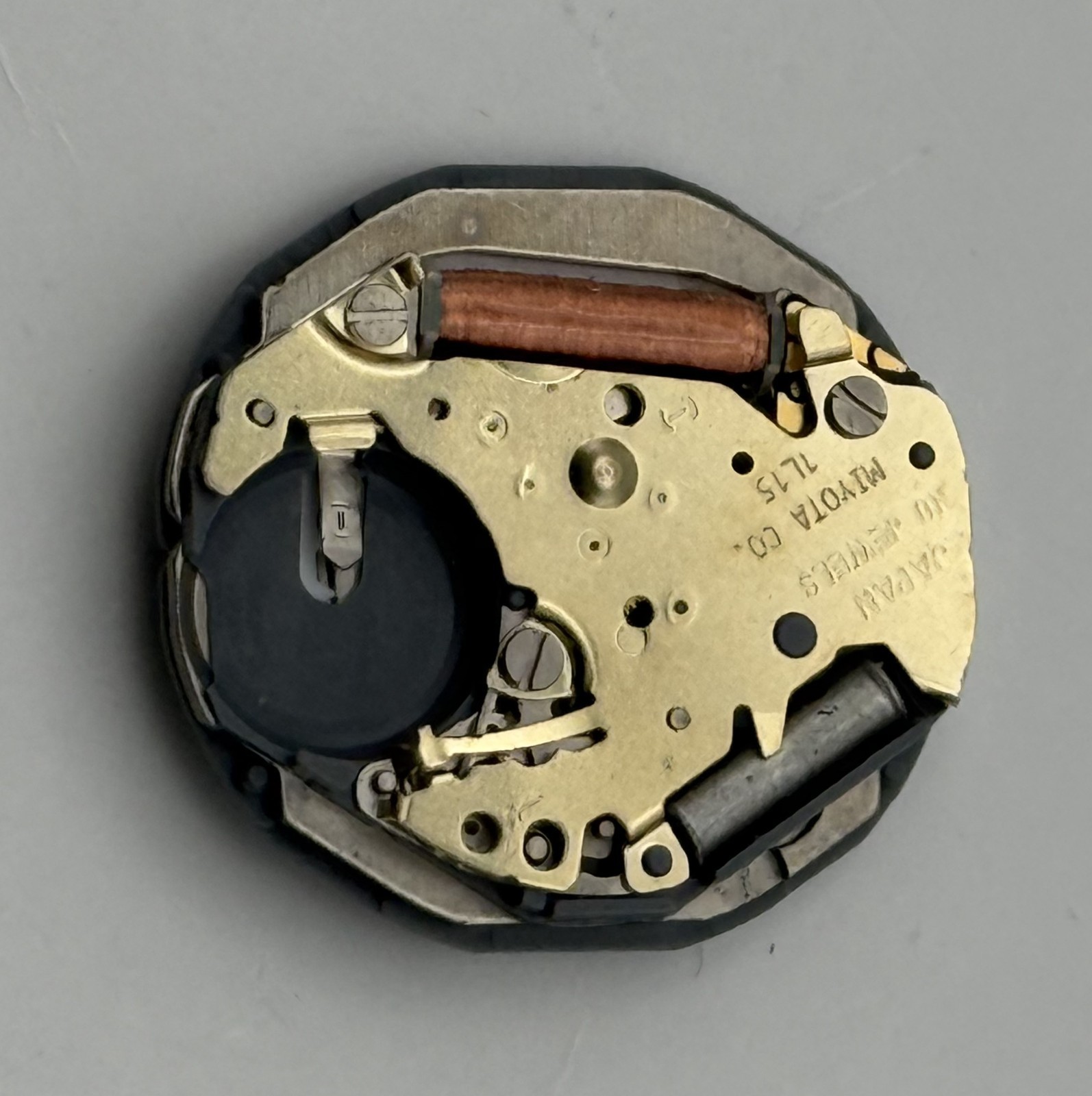 Miyota 1L15 Watch Movement Quartz Japan Untested Parts Repair Spares 16.1mm