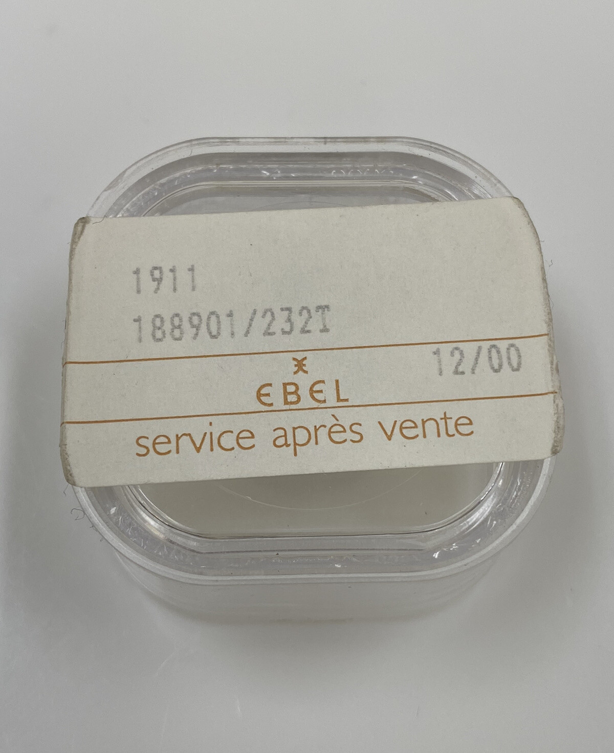 Original New Ebel 1911 Ladies Ref. 188901 Grey/Gold Roman Numeral 18.8mm Dial