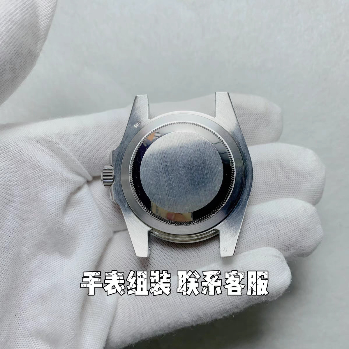 DIY Watch Part Kit for ETA 2824 2836 Submariner WatchCase+Dial+Hands+Steel Strap