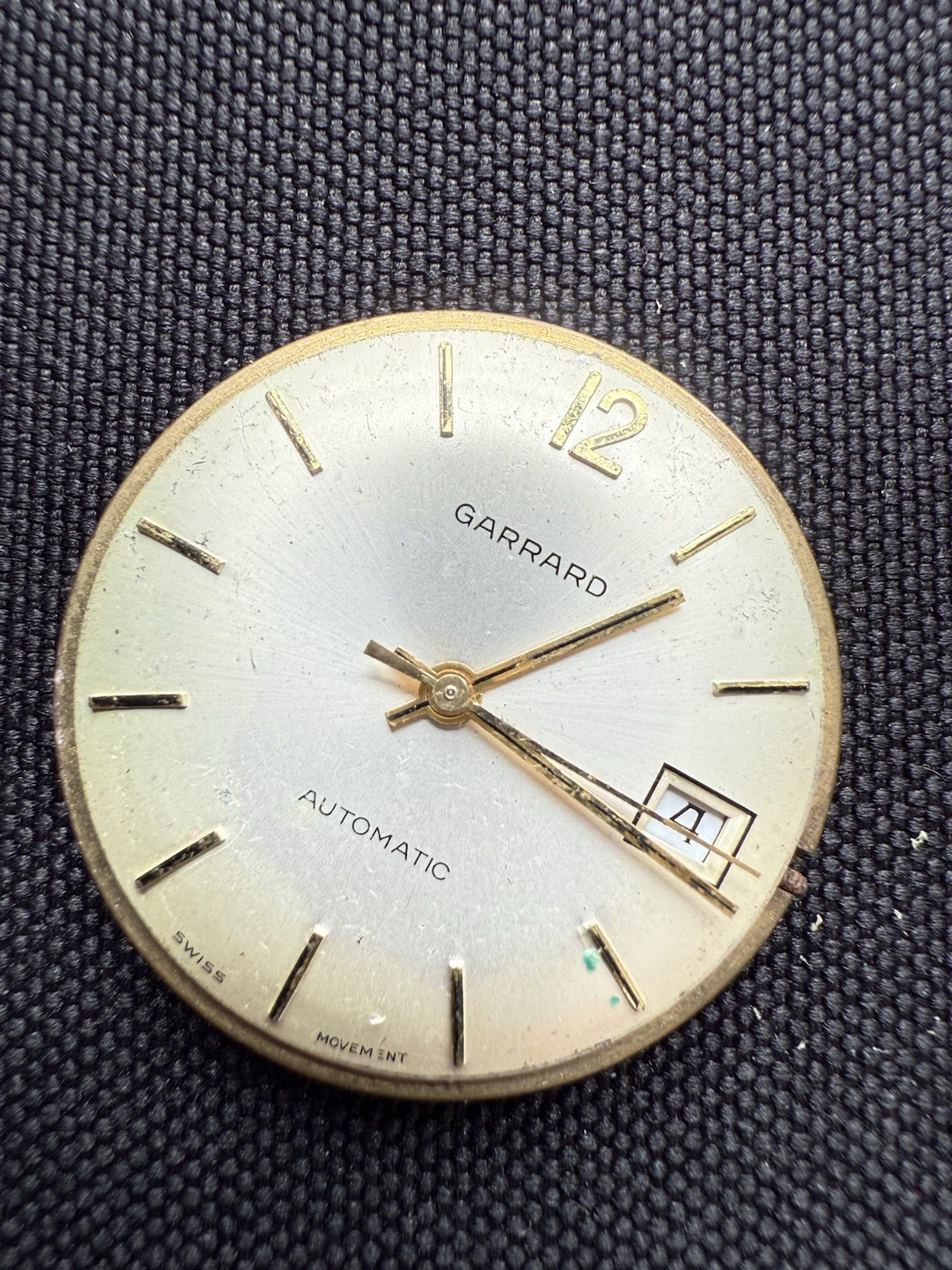 Vintage Garrard MSR T16 UT S7628 Movement Spares Repair