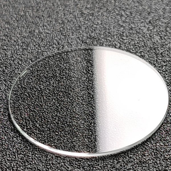 0.8/1.0/1.2/1.5/2.0mm Thick Flat Mineral Watch Crystal Watch Glass Replacement