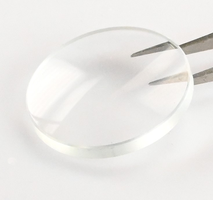 3mm Domed Mineral Flat Bottom Watch Crystal 27-50mm Repair Glass Replacement
